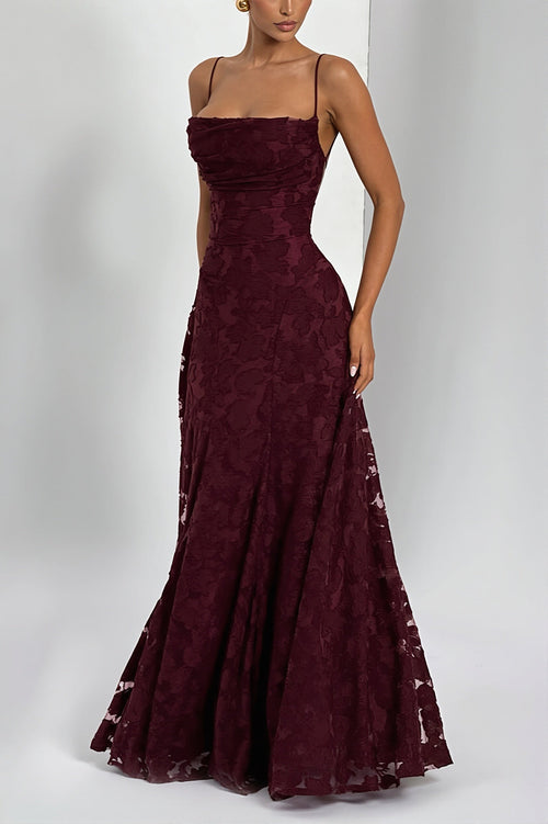 Margaux Jacquard Maxi Dress