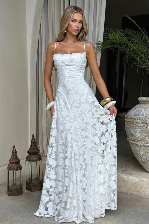 Margaux Jacquard Maxi Dress
