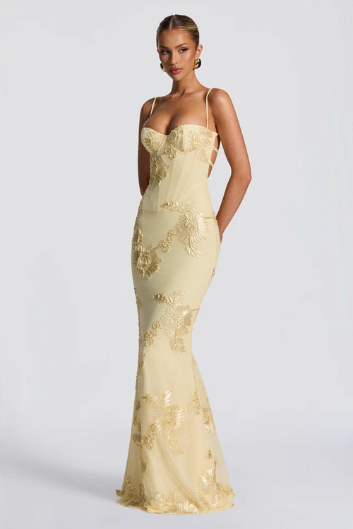 Quintina Floral Maxi Dress