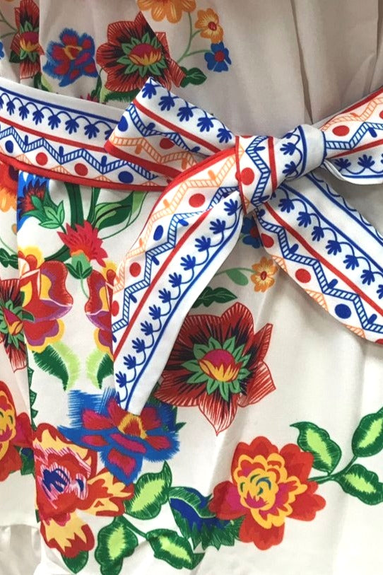 Marceline Off-Shoulder Boho Dress