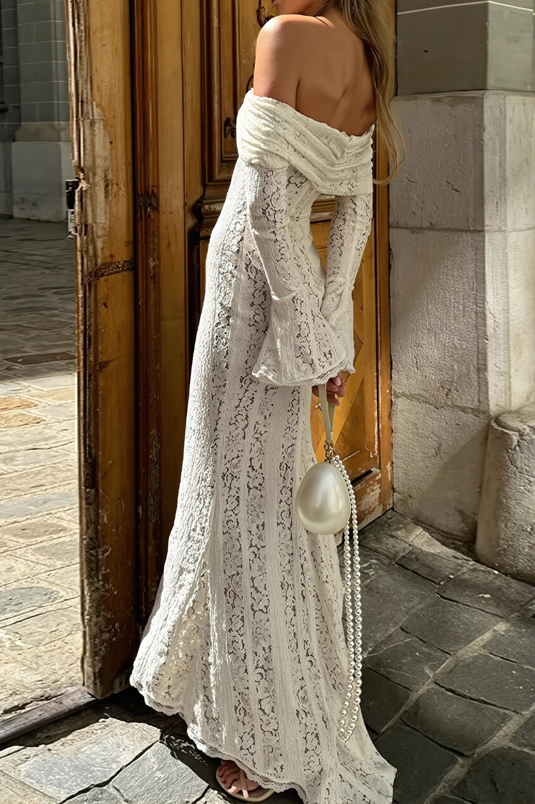 Ambrosine Lace Maxi Dress