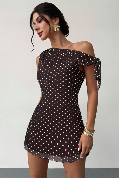 Sienna Off-Shoulder Floral Mini