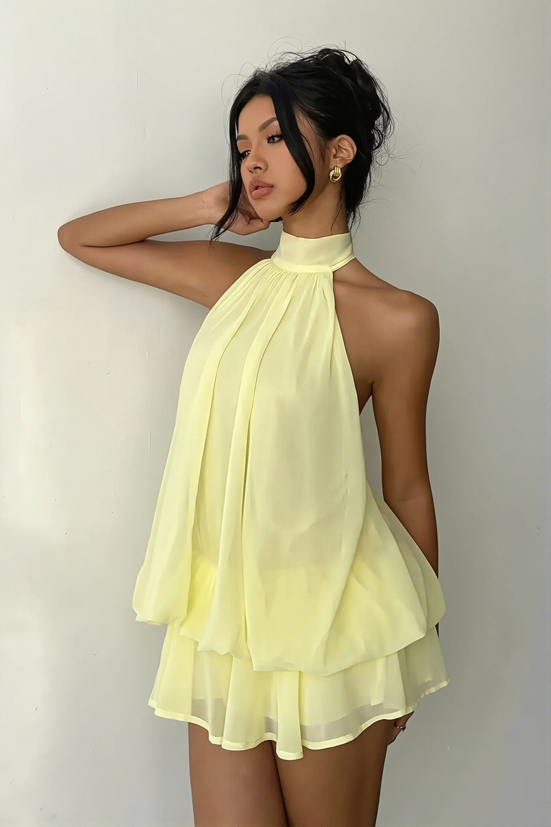 Isabela Halter Flowy Mini