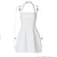 The Elara Open-Back Mini Dress
