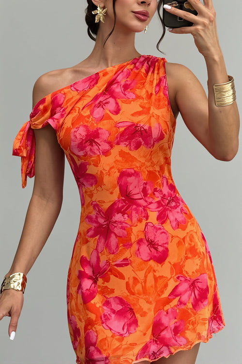 Sienna Off-Shoulder Floral Mini