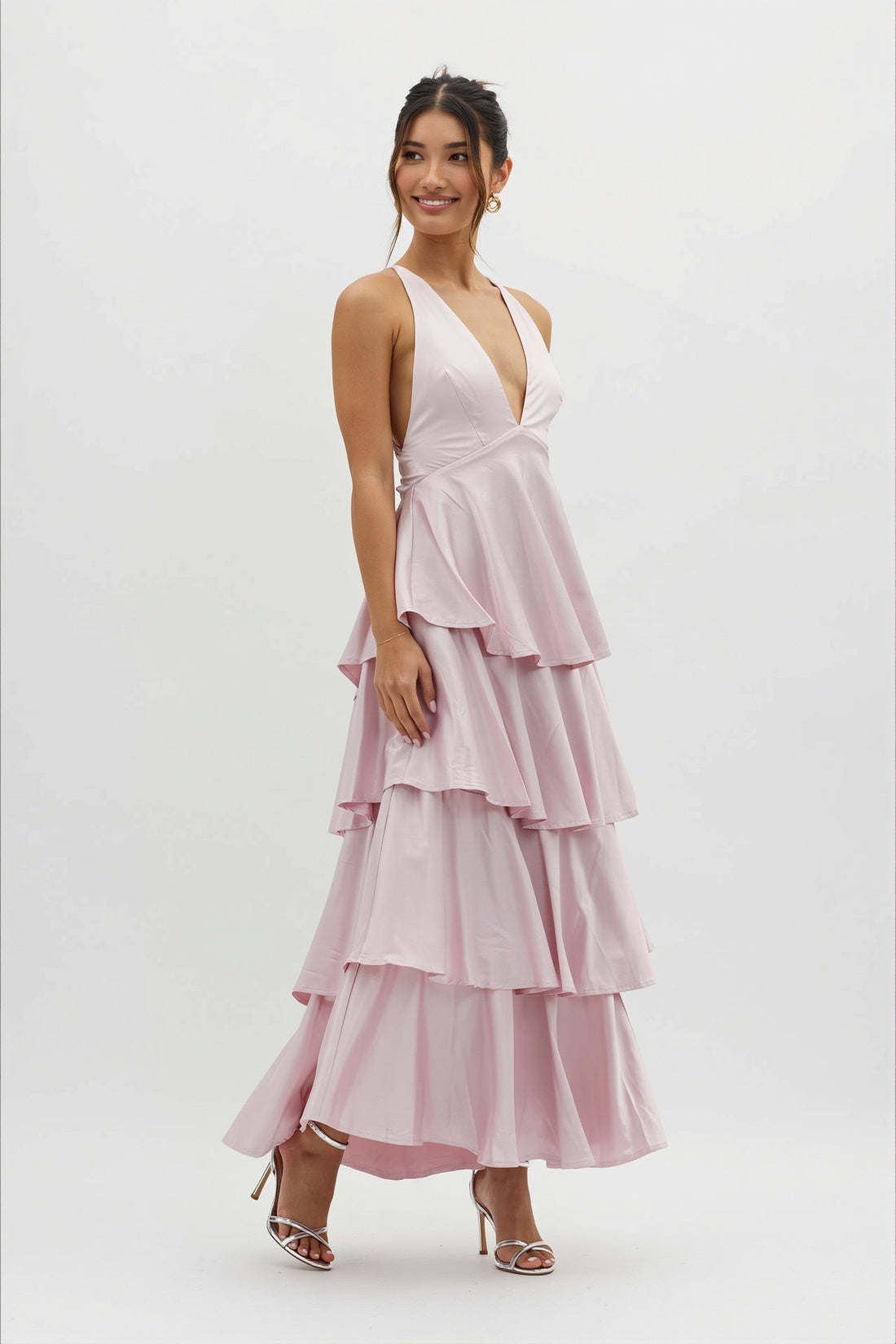 Belladonna Satin Maxi Dress