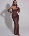 Vittoria Brown Gown