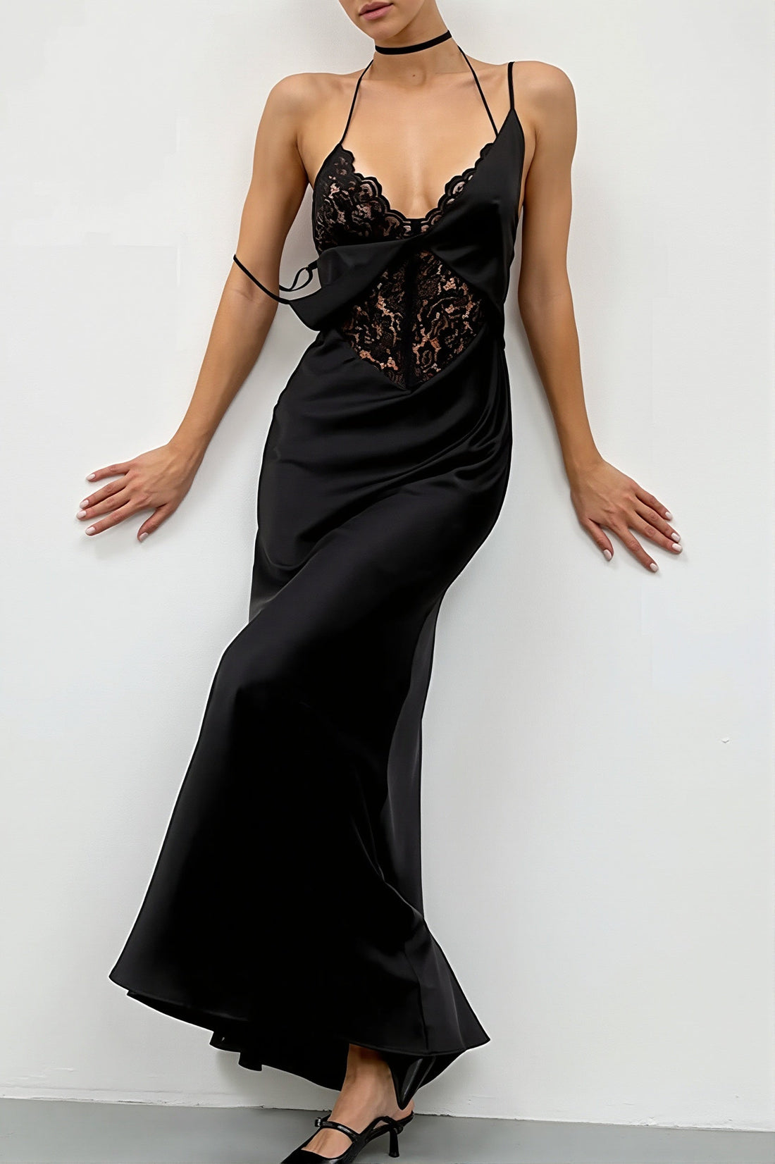 Wisteria Lace Maxi Dress