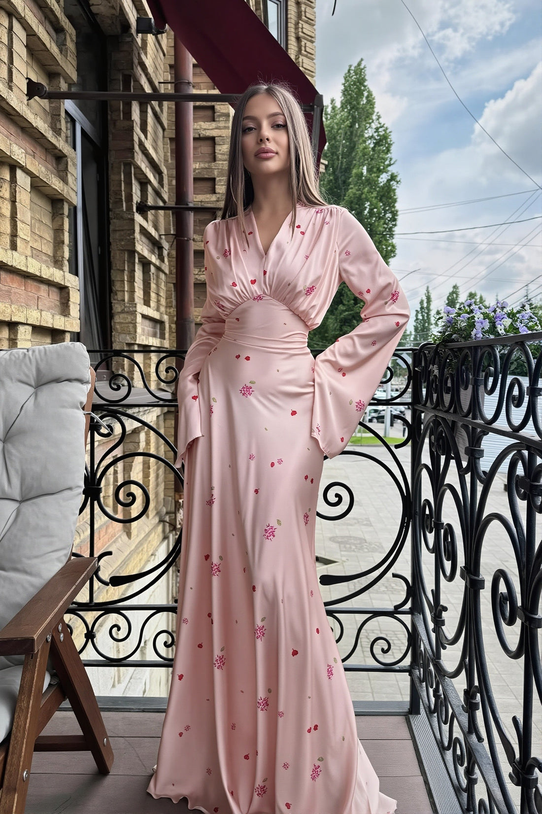 Katya Floral Maxi Dress