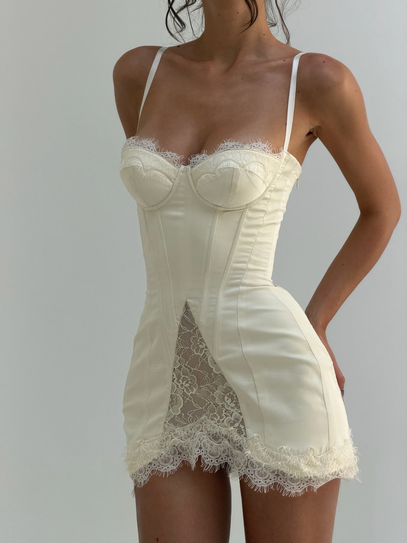 The Eloise Lace Corset Mini