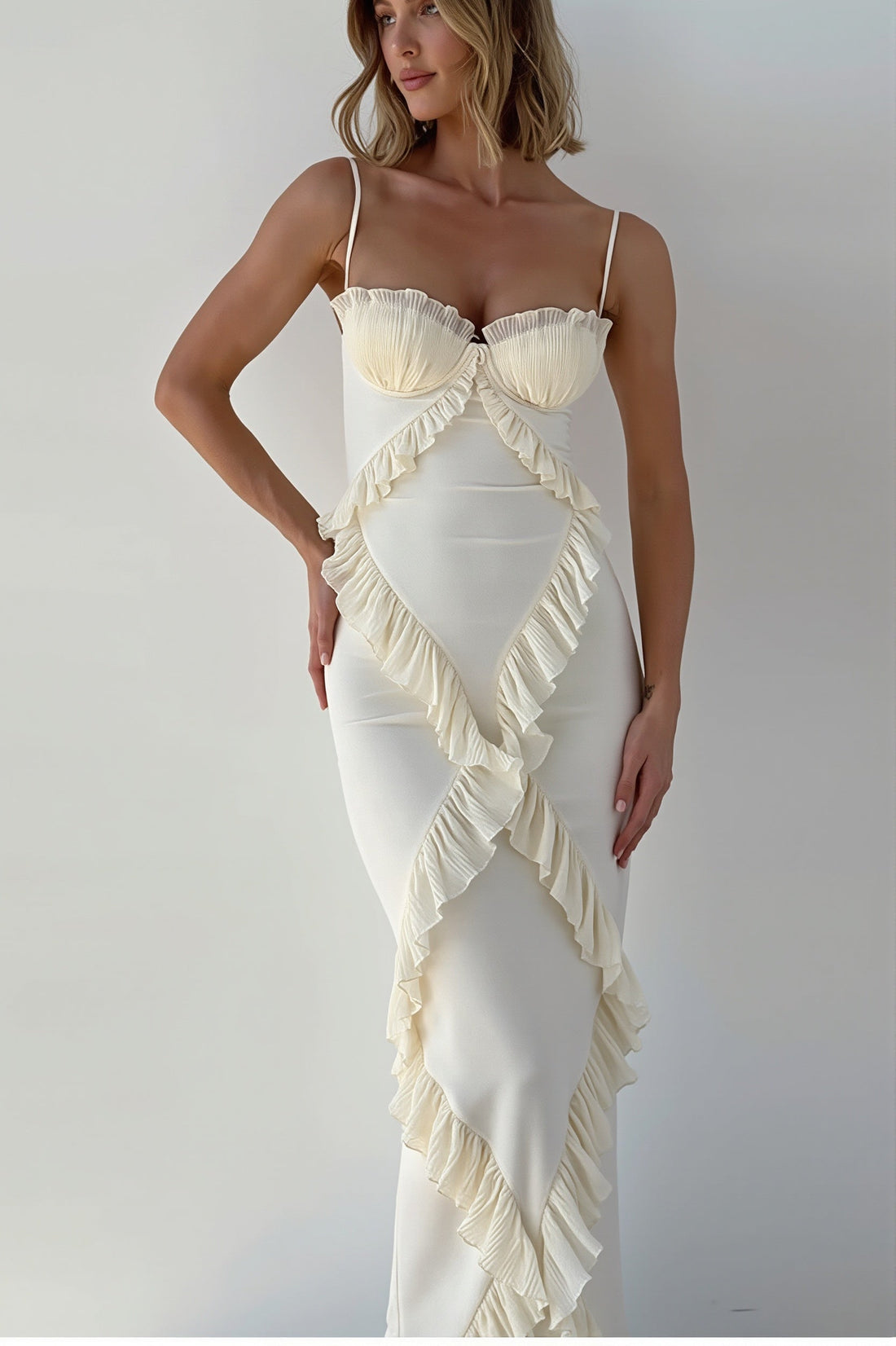 Adrienne Lace Maxi Dress