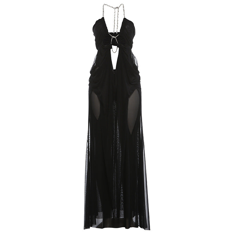 The Celeste Chain Gown