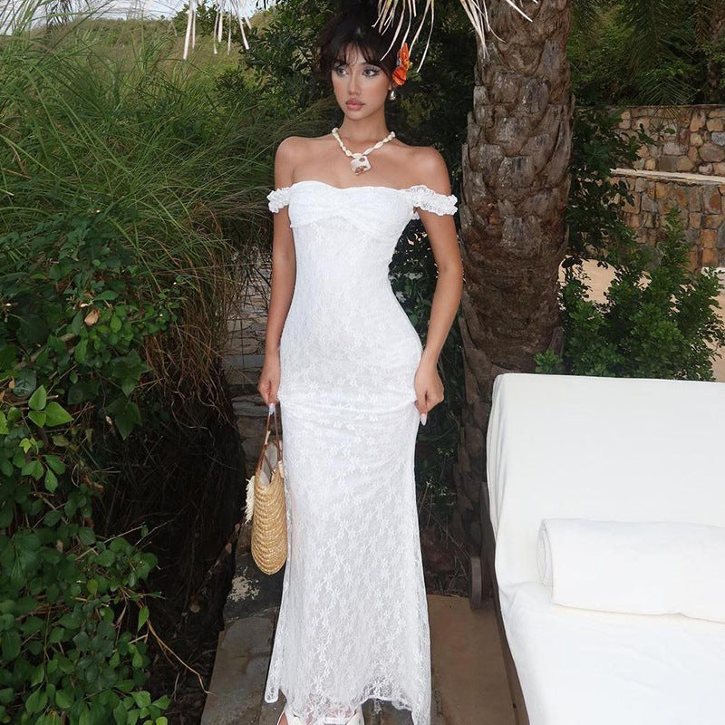 The Isla Lace Maxi Dress