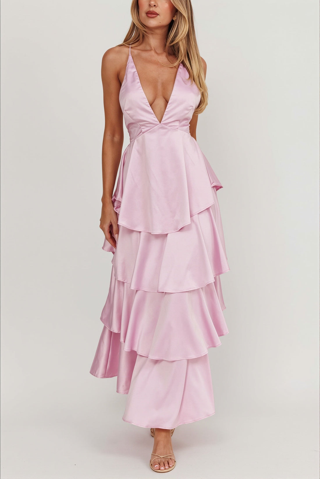 Belladonna Satin Maxi Dress