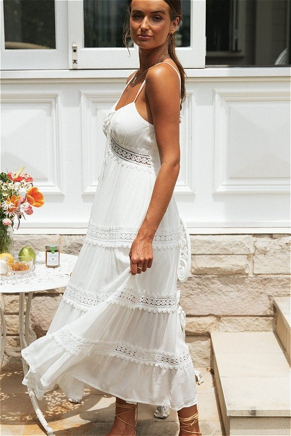 Ines Lace Boho Dress