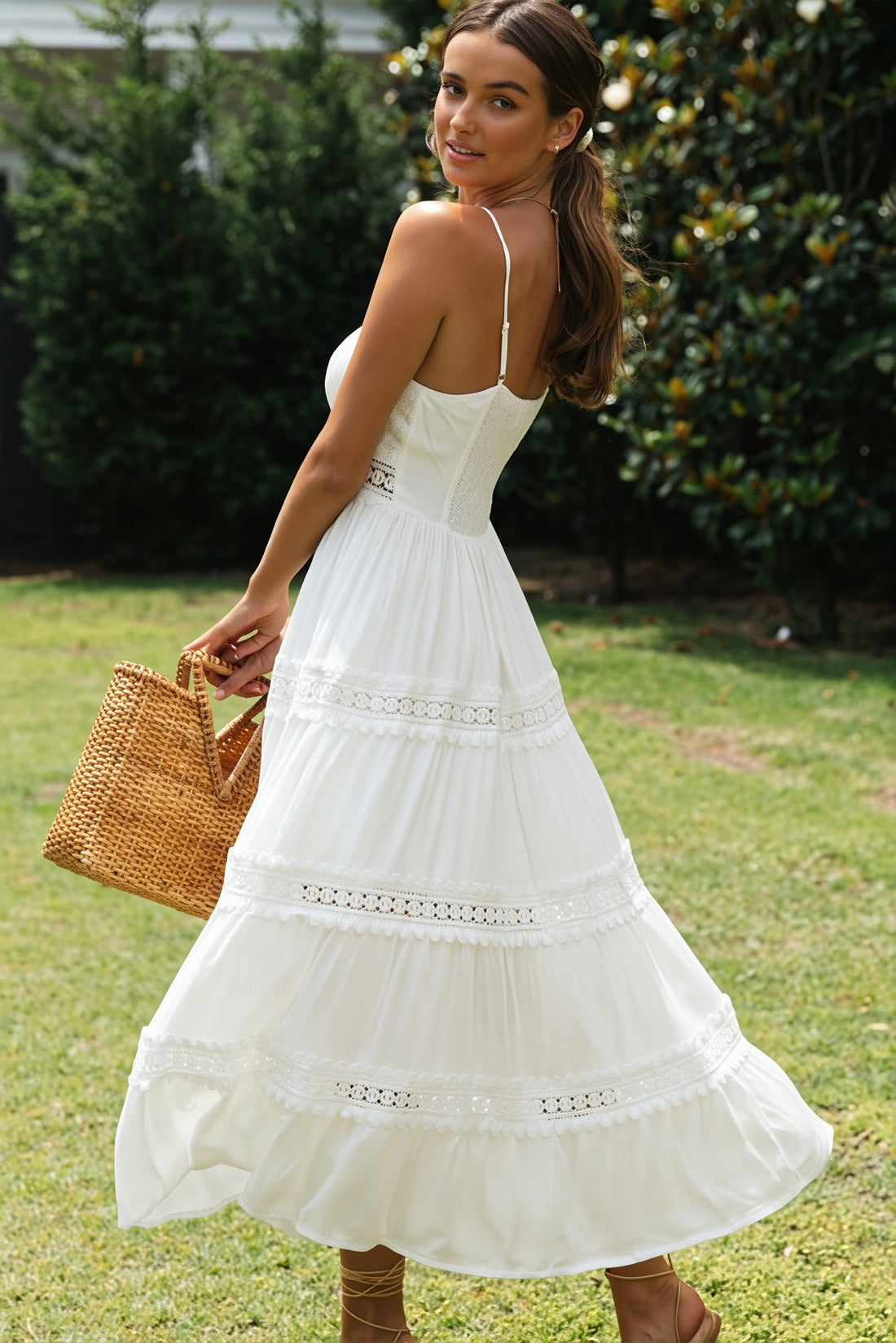 Ines Lace Boho Dress