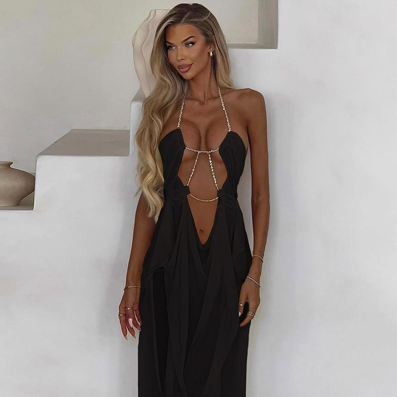 The Celeste Chain Gown
