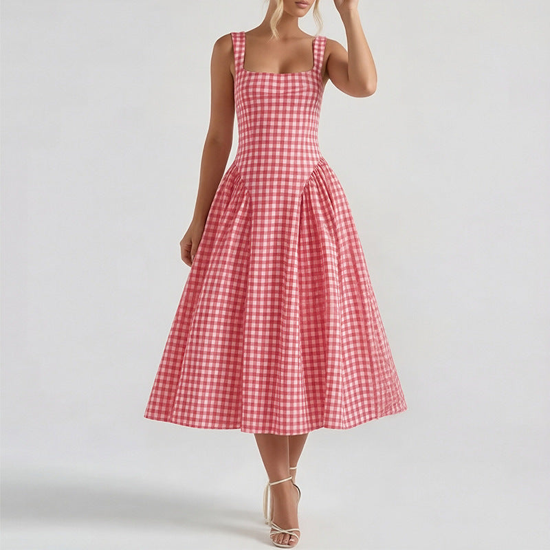 The �lodie Midi Dress – 30541-red