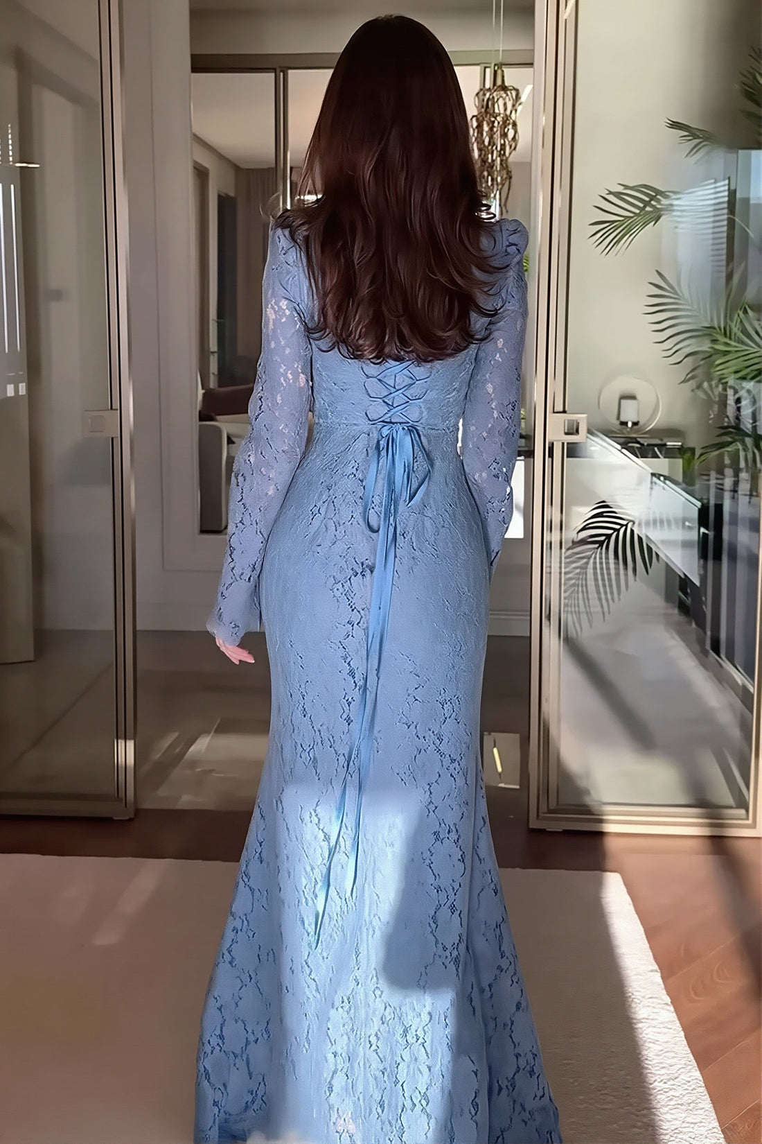 Noelie Lace Maxi Dress