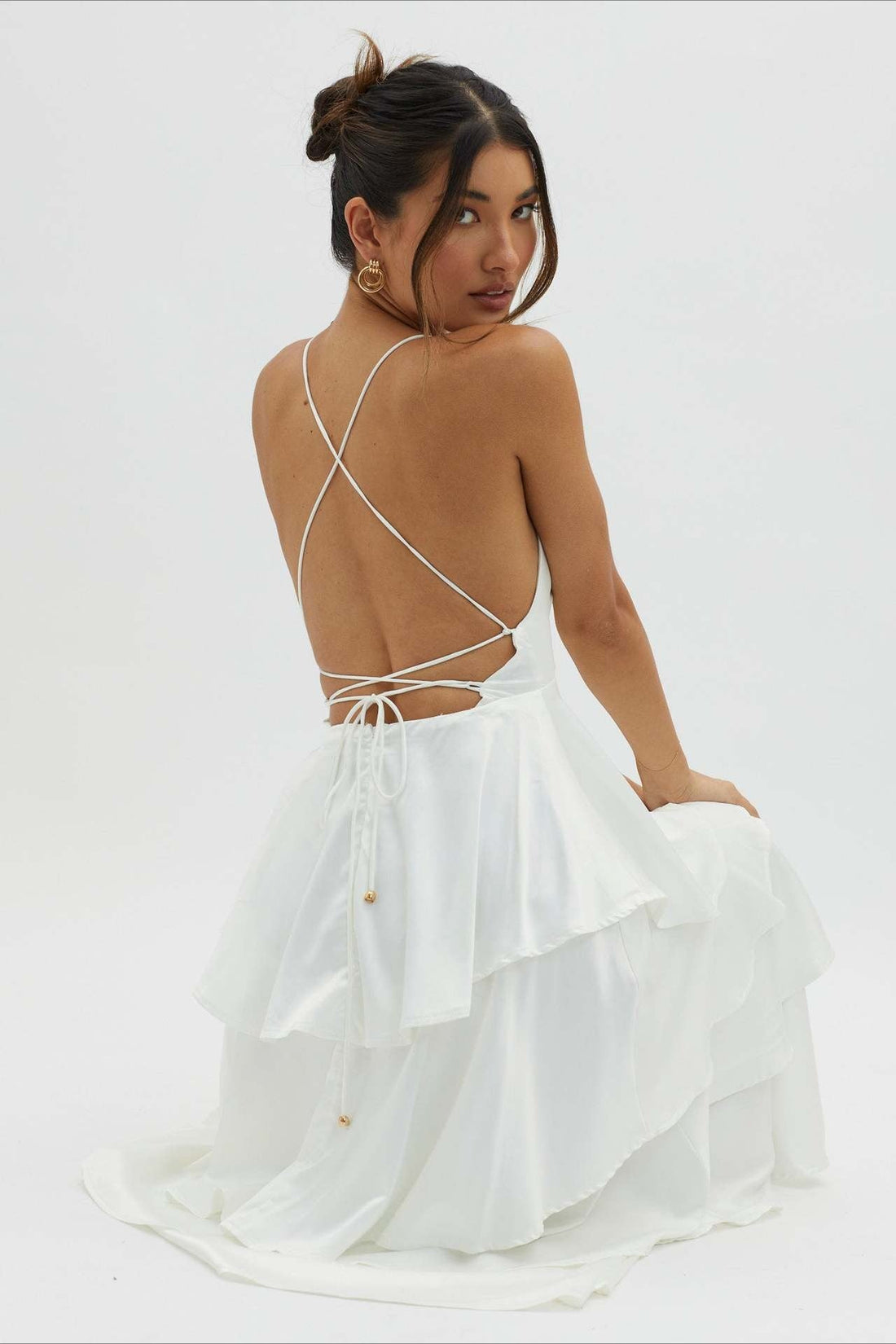 Belladonna Satin Maxi Dress