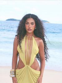 The Solene Beaded Drift Dress