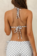 Jovienne Polka Dot Bikini Set