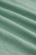 Shiny Flouncy Ribbon Elegant Maxi Dress