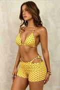 Jovienne Polka Dot Bikini Set
