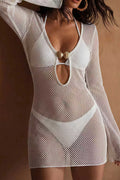 Zora Lace Three-Piece Swim Set