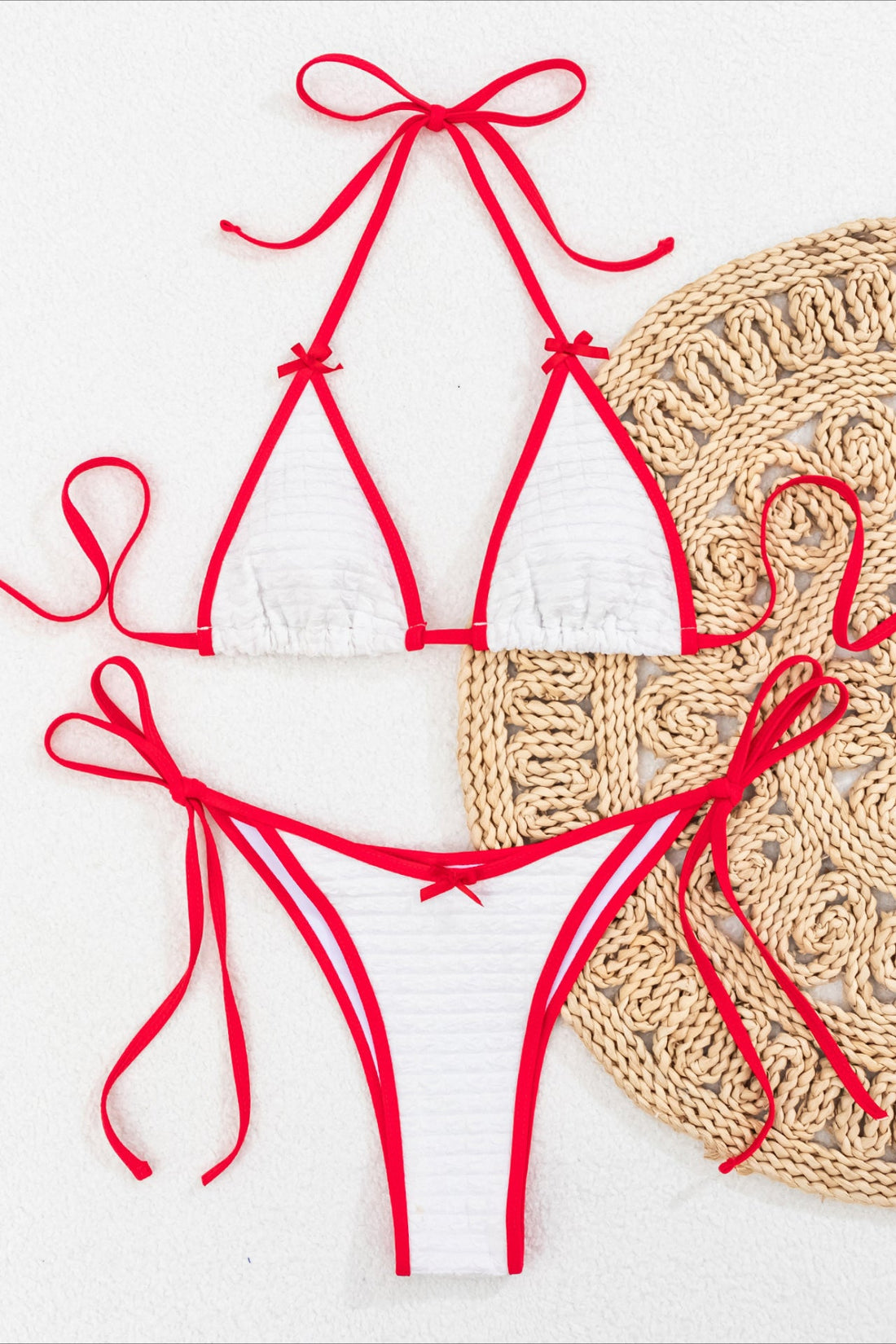 Nerissa Color-Block Bikini Set