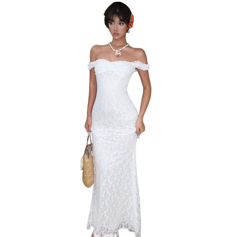 The Isla Lace Maxi Dress